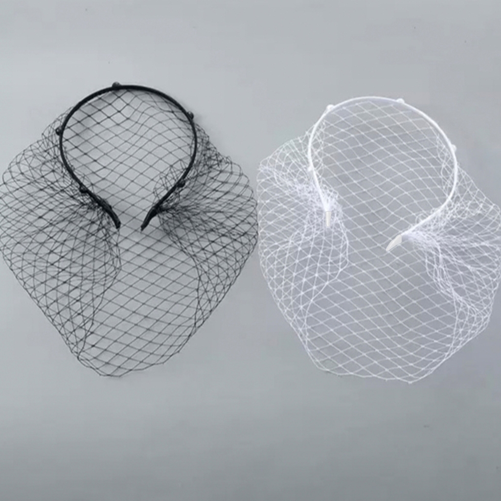 Tandillas velo malla para lavar cara o faciales, diademas cuidado piel, diademas diadema diadema