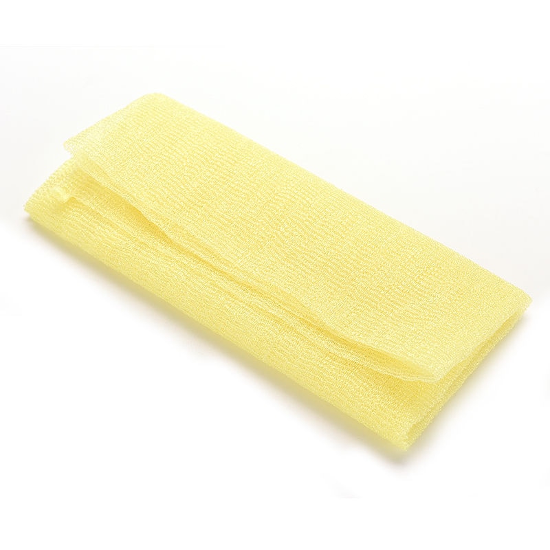 1Pcs Nylon Japanse Exfoliërende Schoonheid Huid Bad Douche Wash Doek Handdoek Terug Scrub Handdoek Sponzen &amp; Schrobmachines