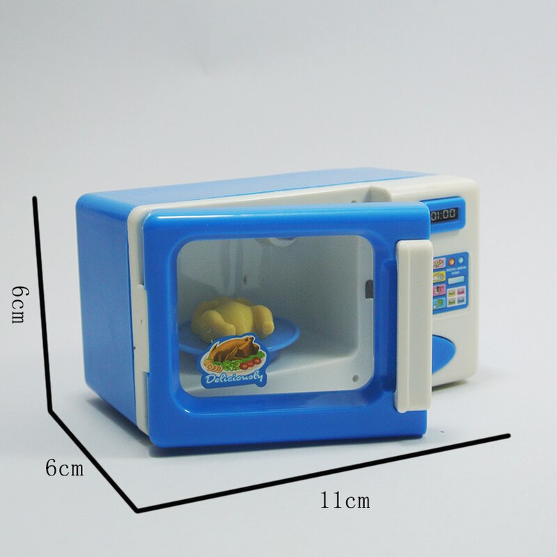 Speelhuis Speelgoed Magnetron Keuken Speelgoed Kinderen Kid Mini Leuke Pretend Rollenspel Speelgoed Educatief voor Kinderen Rollenspel j74