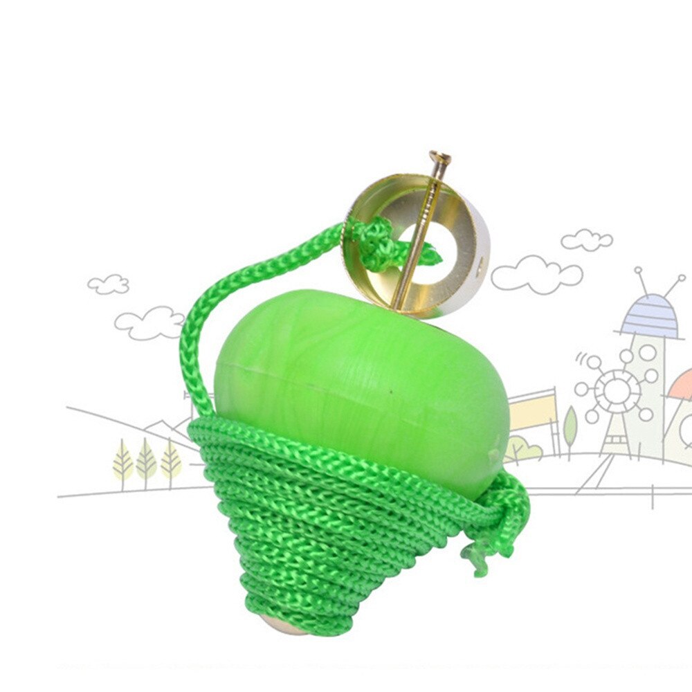 1 Pcs Funny Creatieve Verjaardagscadeautjes Traditionele Swing Touw Gyro Kinderspeelgoed Gyroscoop Baby Tol Klassieke Speelgoed