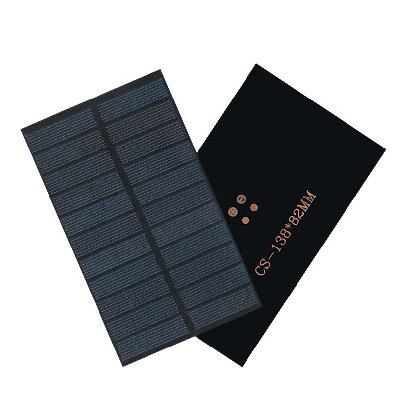 5.5V Mini Zonnepaneel 1.5W/1.8W Zonnecellen Diy Panel Voor Licht Mobiele Telefoon Speelgoed Laders draagbare Solar Batterij