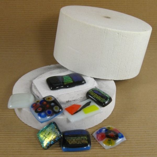 Microwave Fusing Kiln For Glass Fusing 8pcs set Large Microwave Kiln Kit