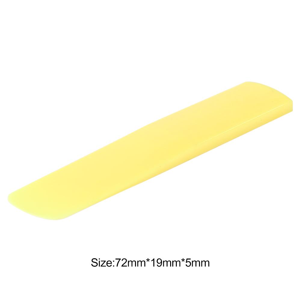 1pc Resin Plastic Sax Reed Clarinet/Soprano/Alto/Tenor Woodwind Instrument Parts Use Conveninently and Operation Simple: Yellow C