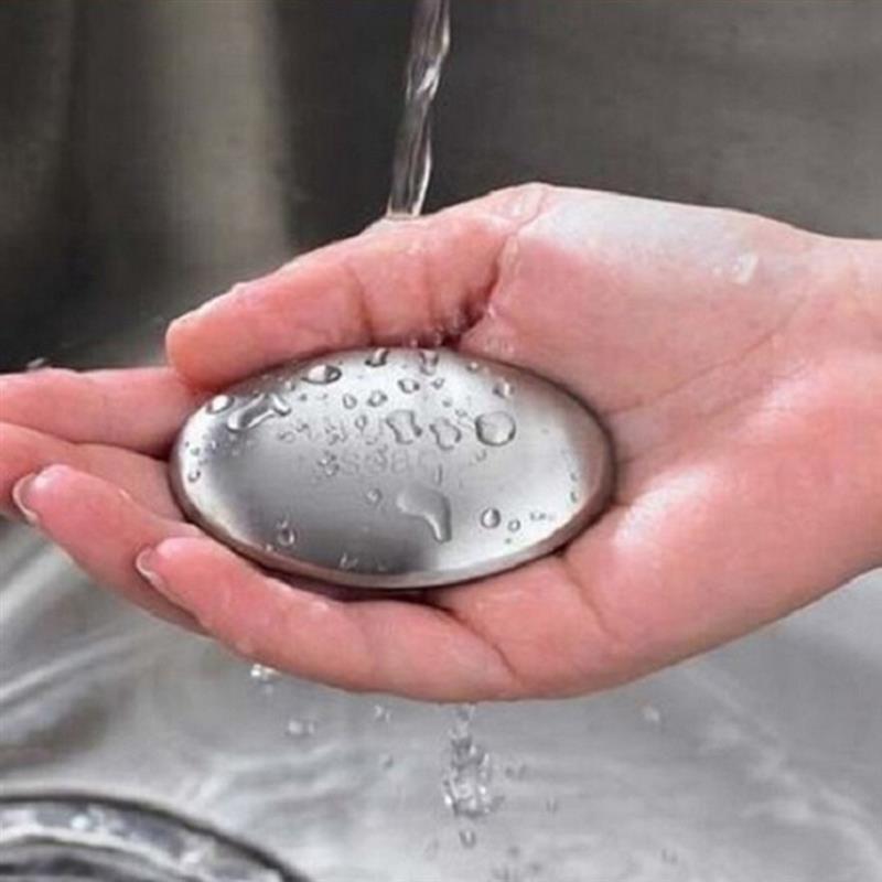 Magisk sæbe rustfrit stål sæbe lugtfjerner køkken bar fjerne lugtfjerner til vask af hænder