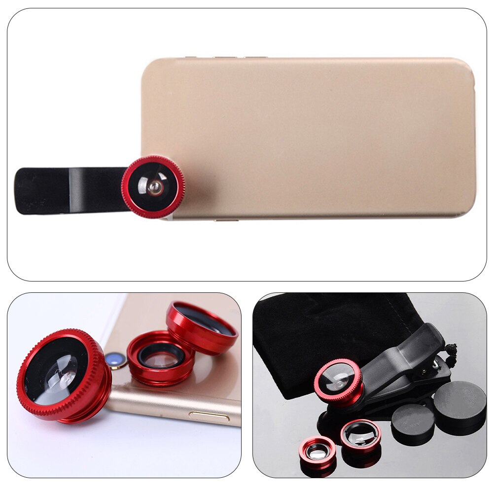 2 Sets Multipurpose Smartphone Lens For Flower Insect Landscape Photography