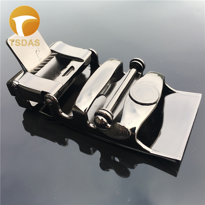 Automatische gesp voor heren leren riem zilver heren riemgesp