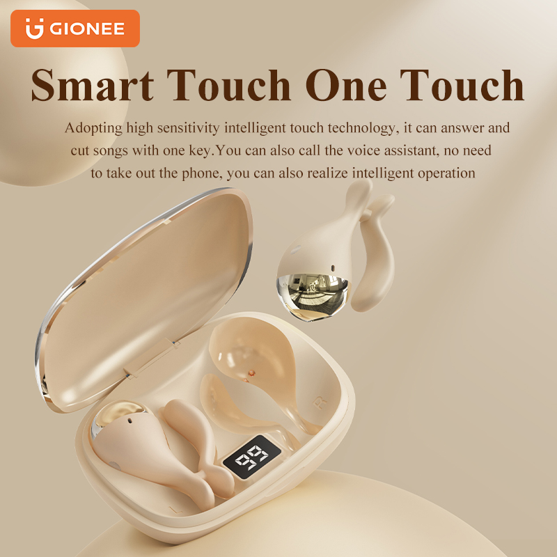 Gionee-Auriculares deportivos inalámbricos con Bluetooth 5,0, audífonos intrauditivos impermeables IPX7, estéreo con micrófono HD