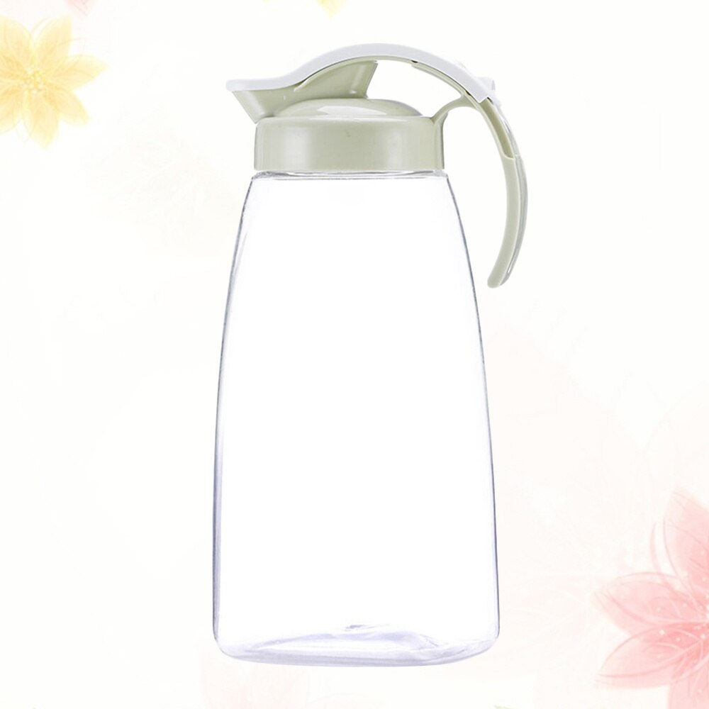 Dryck förvaringsbehållare värme kallvatten kanna plast juice kanna hushåll tekanna vattenkokare - storlek l (rosa)