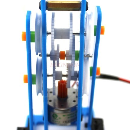 Fysieke Experiment Apparatuur Diy Solar Walking Robot Hand Geassembleerd Elektrische Afstandsbediening Robot Model Speelgoed Kit Natuurkunde