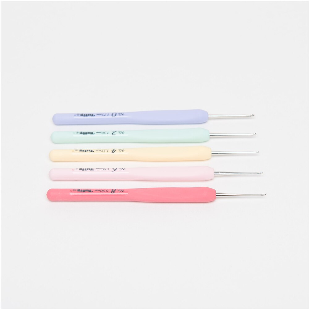 Japan Original Tulip TB13 Crochet Needle Tulip Crochet Hook Set Knitting Needles Knitting Pro Embroidery Needle Kit Accessories