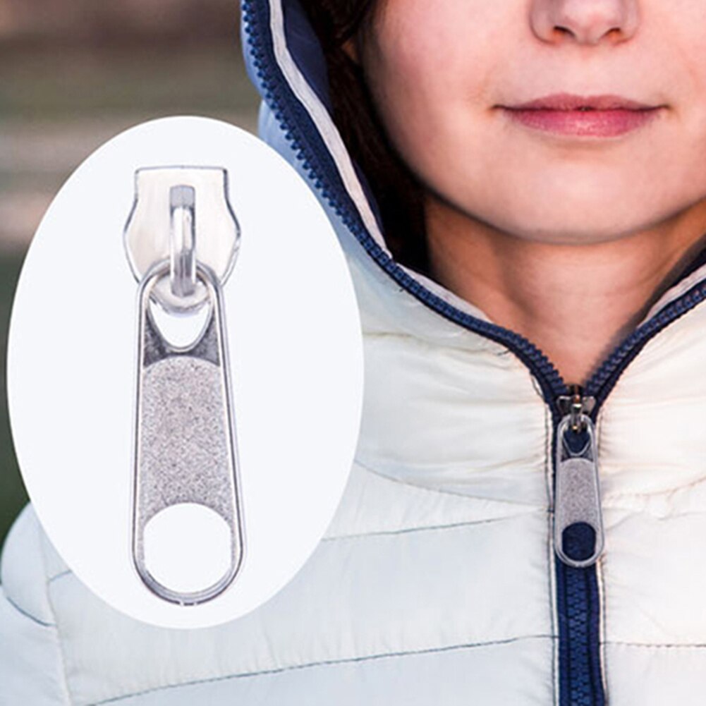 Zipper Replacement Head Zipper Repair Kit Install Pliers Universal Zipper Chain Head Kit Sewing Clothes Replacement Slider