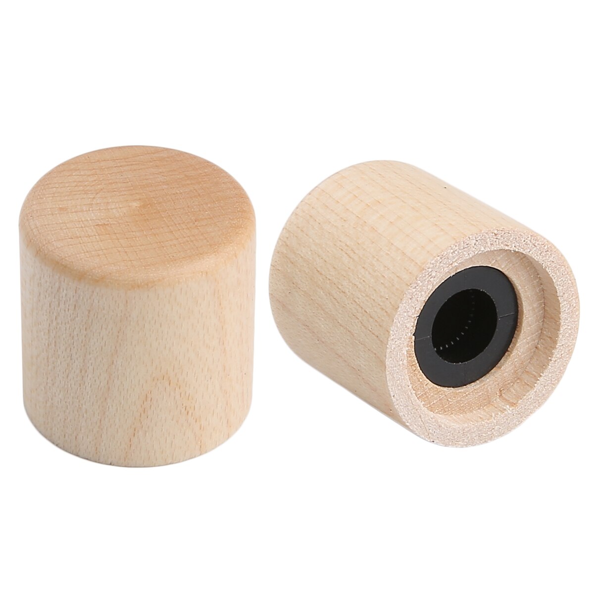 Dopro 2 stk tre knotter tl stil kuppel knotter tre kontroll knotter gitar bass tre fat knotter lønn/rose/valnøtt tre