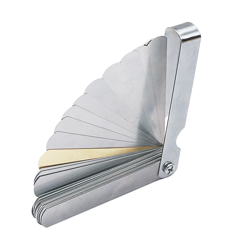 32 stk område følemåler ventil undervisning følermåler 0.04-0.88 mm gap størrelse  .0015-.035 ark