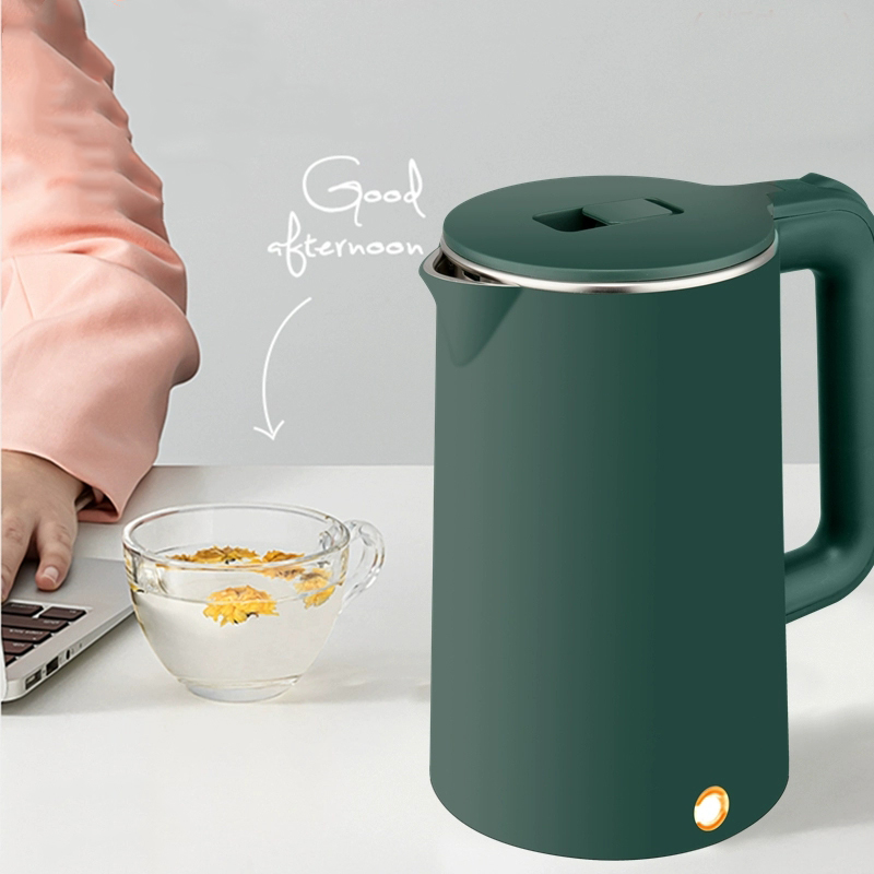 EDTID waterkoker 2L roestvrijstalen waterkoker theepot automatische uitschakeling warm houden theeketel theepot verwarming warm water kookketels: M / Rood