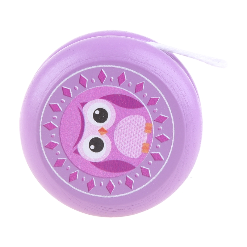 DurableToy – jouet Yo-Yo en bois pour enfants, jolie boule de Train, de flexibilité pour garçons et filles