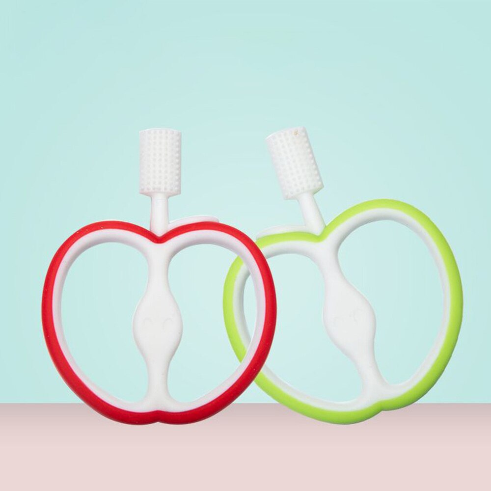 1pc Toothbrush Safe Pretty Kids Toothbrush Child Toothbrush Silicone Toothbrush for Baby Child Kids: Default Title