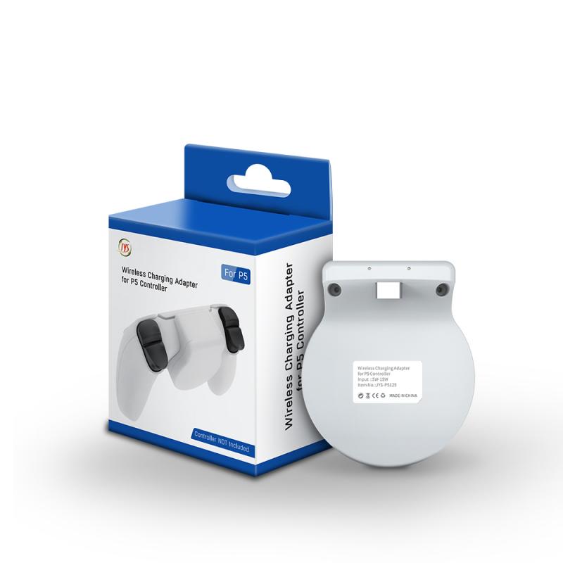 Newest Wireless Charger Adapter Game Handle Charger Fast Charging Receiver For PS5 Game Controller Accessories Handle Stand