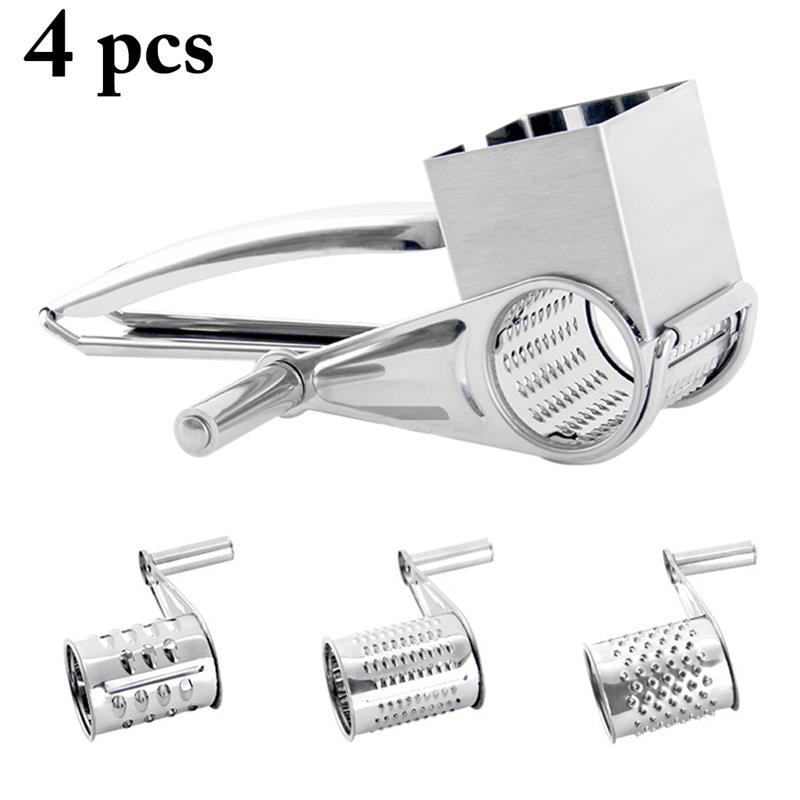 Multifunctionele 3 In 1 Kaasrasp Set Rvs Multi-Geb... – Grandado
