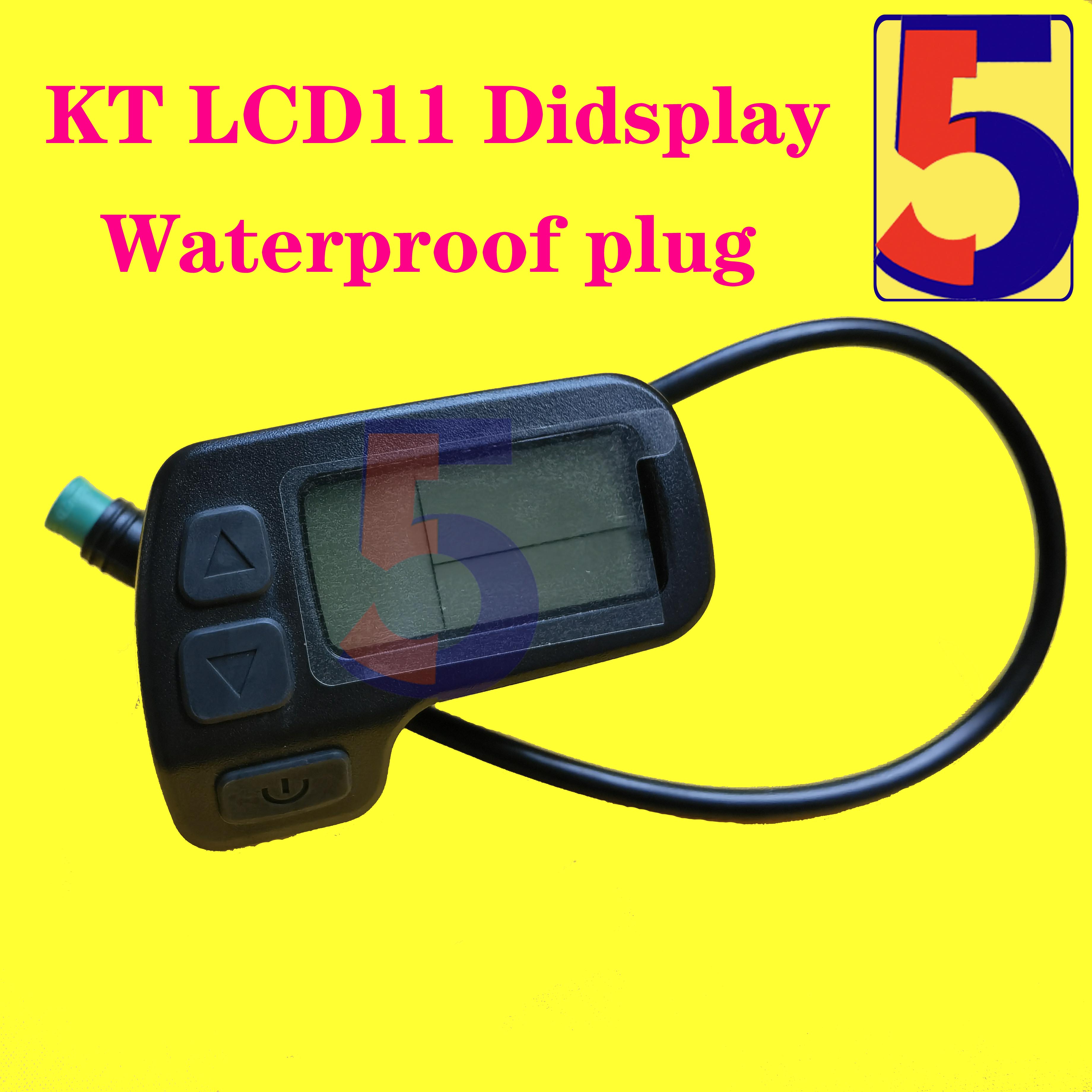 eBike KT LCD11 mini display 24V/36V/48V KTLCD Display for KT controller/ KT LCD3 LCD4 LCD5 LCD8S LCD8H LCD9 LCD10H LCD11 Display