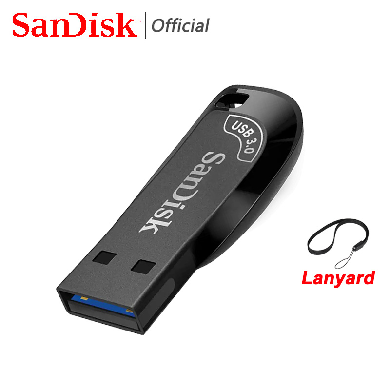 Sandisk USB 3.0or3.2 Pendrive 512GB 256GB 128GB 64GB 32GB USB Flash Drive 32 64 128 Pen Drive USB Flash Stick Disk on Key Memory: WHITE / 512GB