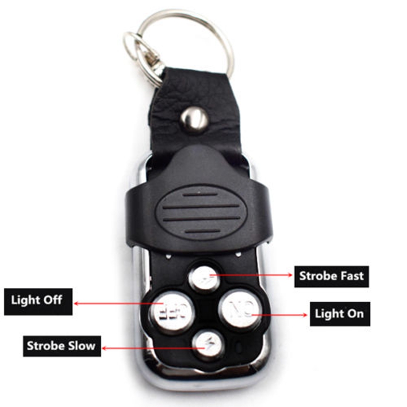 Auxting Remote Control Wiring Harness Kit 40A 12V DC for 120/240/300W LED Light Flash Strobe 1Lead work Light Wiring Harness Kit