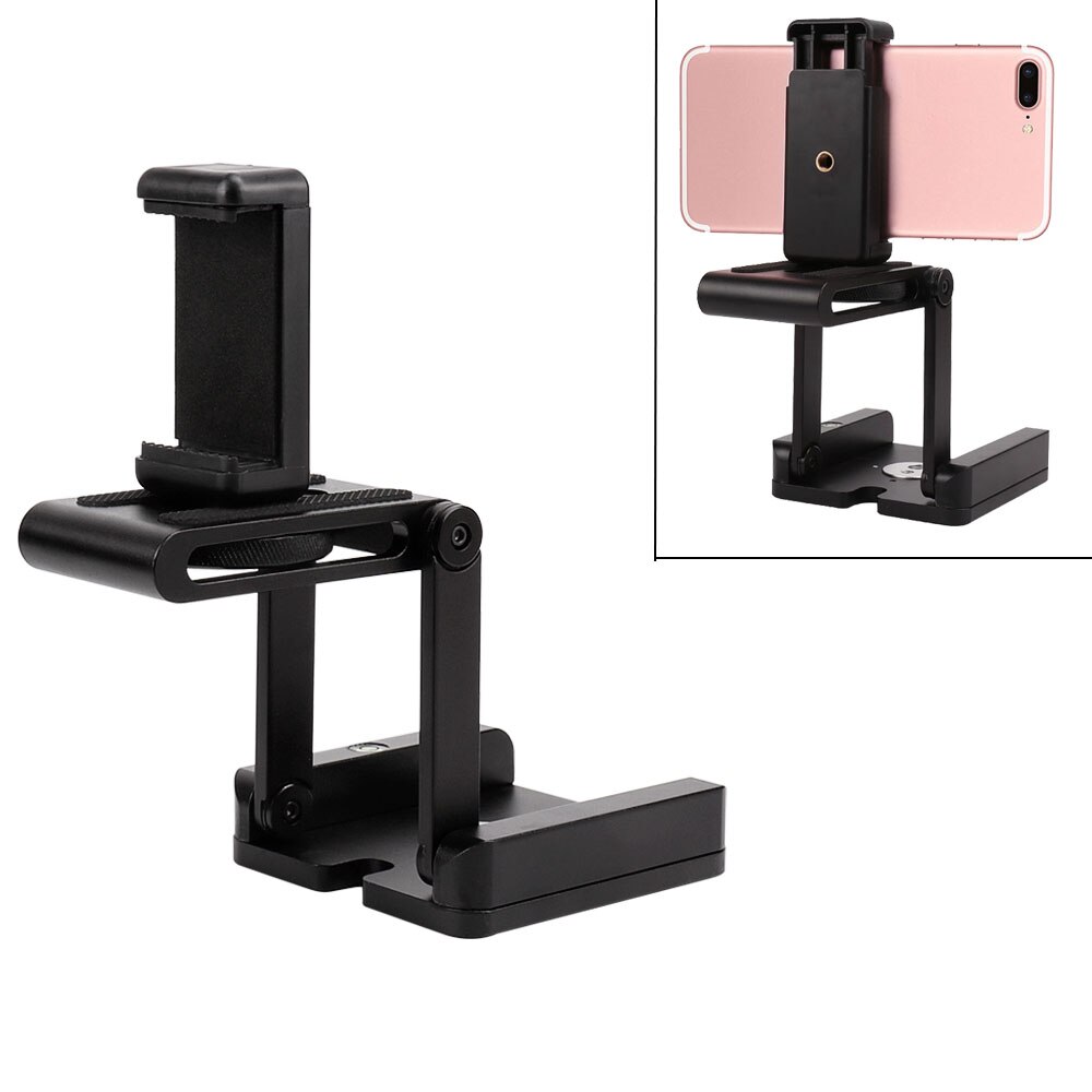 Z Flex Tilt Head DSLR soporte plegable de aleación de aluminio soporte de cámara Placa de trípode de liberación rápida y nivel para Canon: tripod head and clip