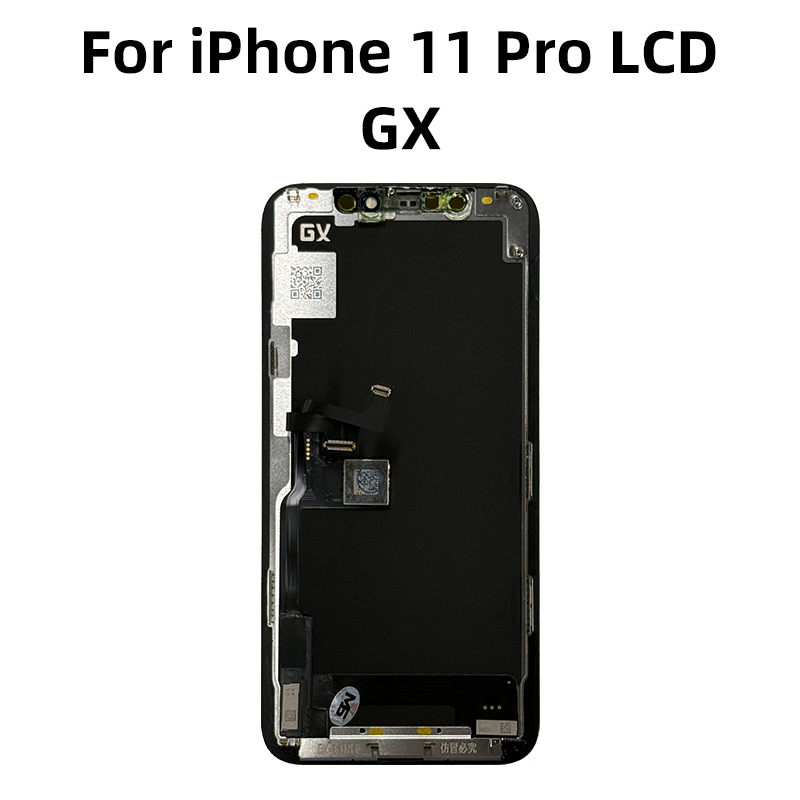 GX LCD Pantalla Display OLED For iPhone X XS XSMAX 11 12PRO 12mini 13 14 PRO MAX 14PULS Digitizer Touch Screen True Tone: indigo