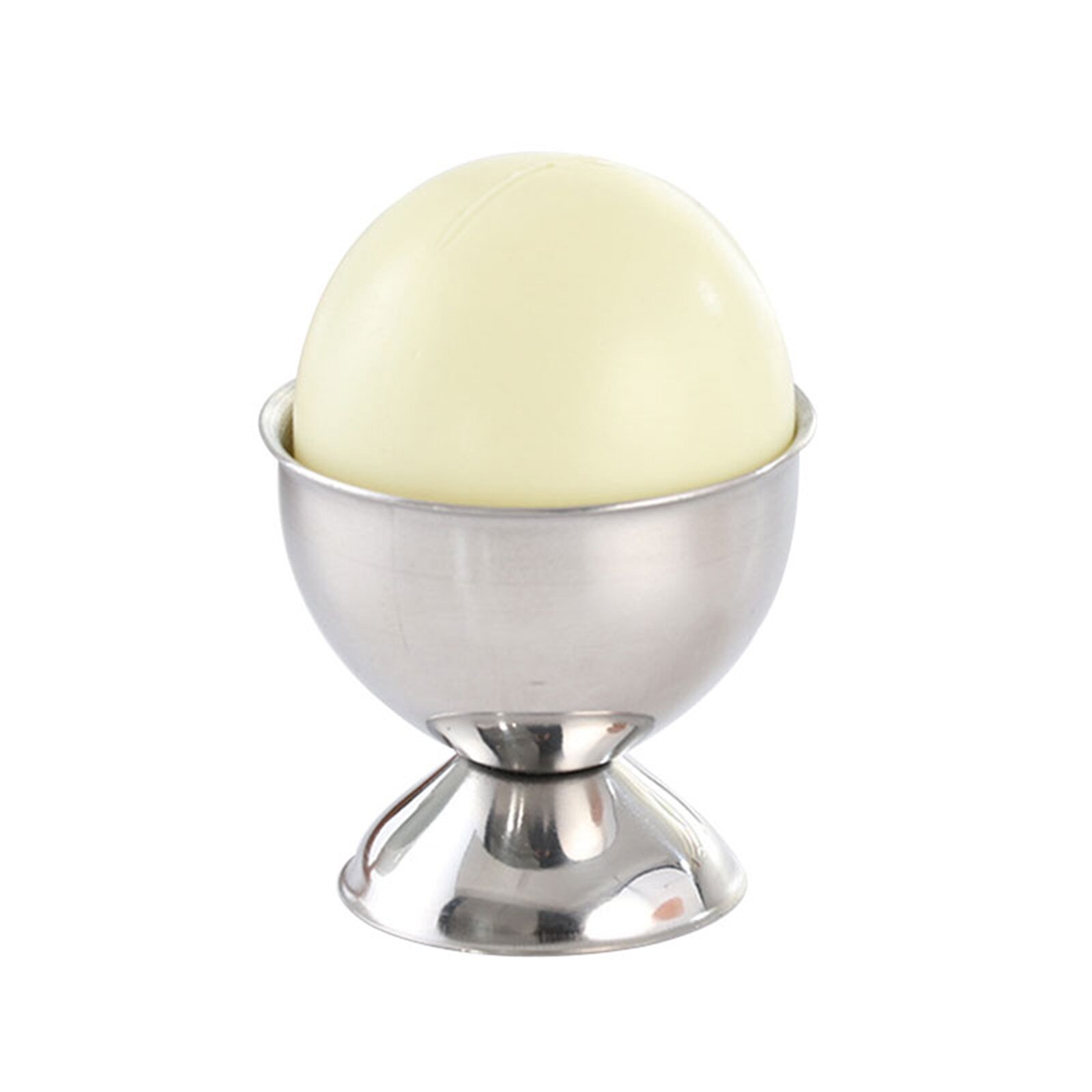 Copa de huevo de bandeja de huevos de acero inoxidable suave tazas para huevos hervidos soporte lavavajillas E7