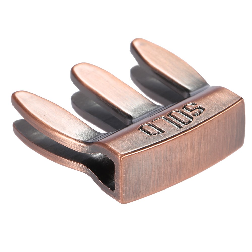 Violin Viola Practice Metal Mute Fiddle Silencer 3 Prong Violin Parts Accessories