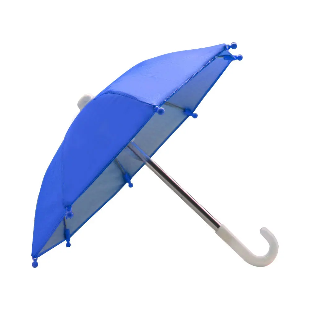Mini Umbrella Sunshade Phone Holder Motor Bike Handlebar Rain Resistant Waterproof Motorcycle Rider Rain Resistant Universal: Blue