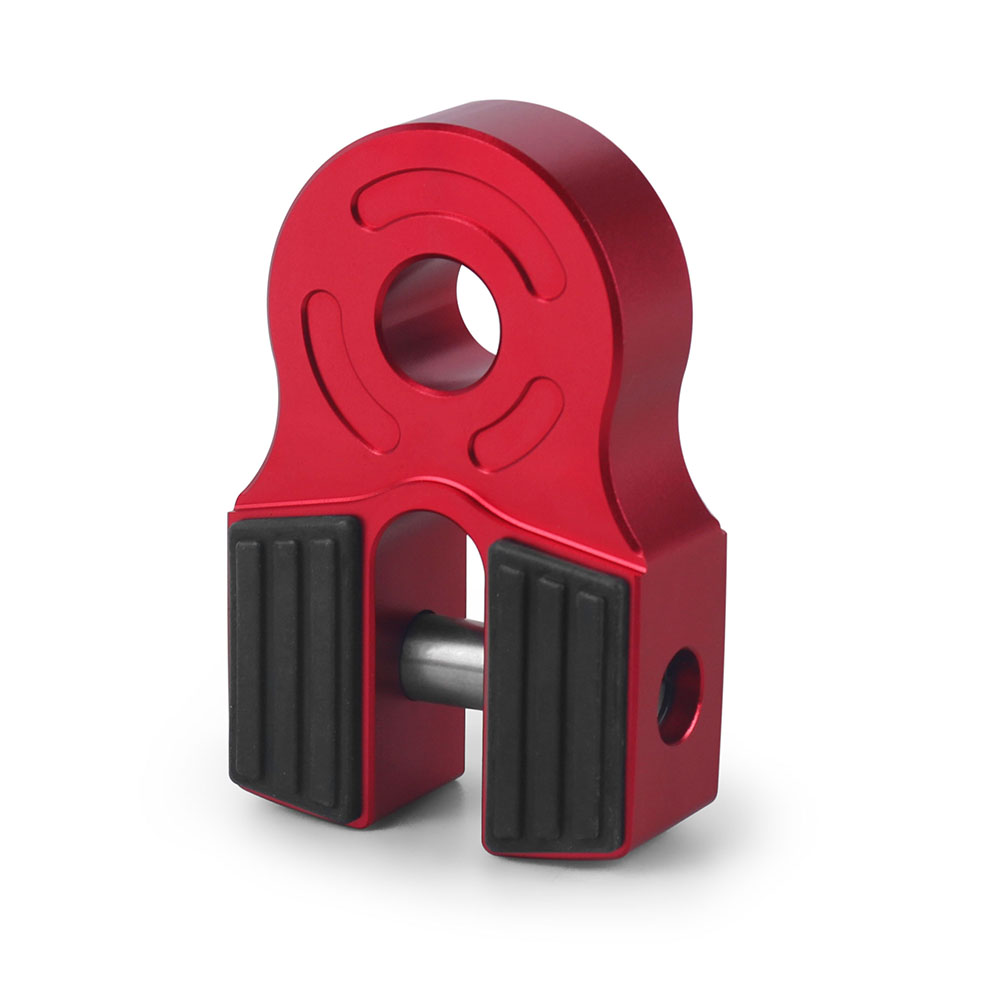 £ 30000 Lier Haak Touw Trekhaak Connector Platte Beugel Mount Montage Voor Tow Haul Truck Atv Utv Winch Lijnen lier Haak: Rood