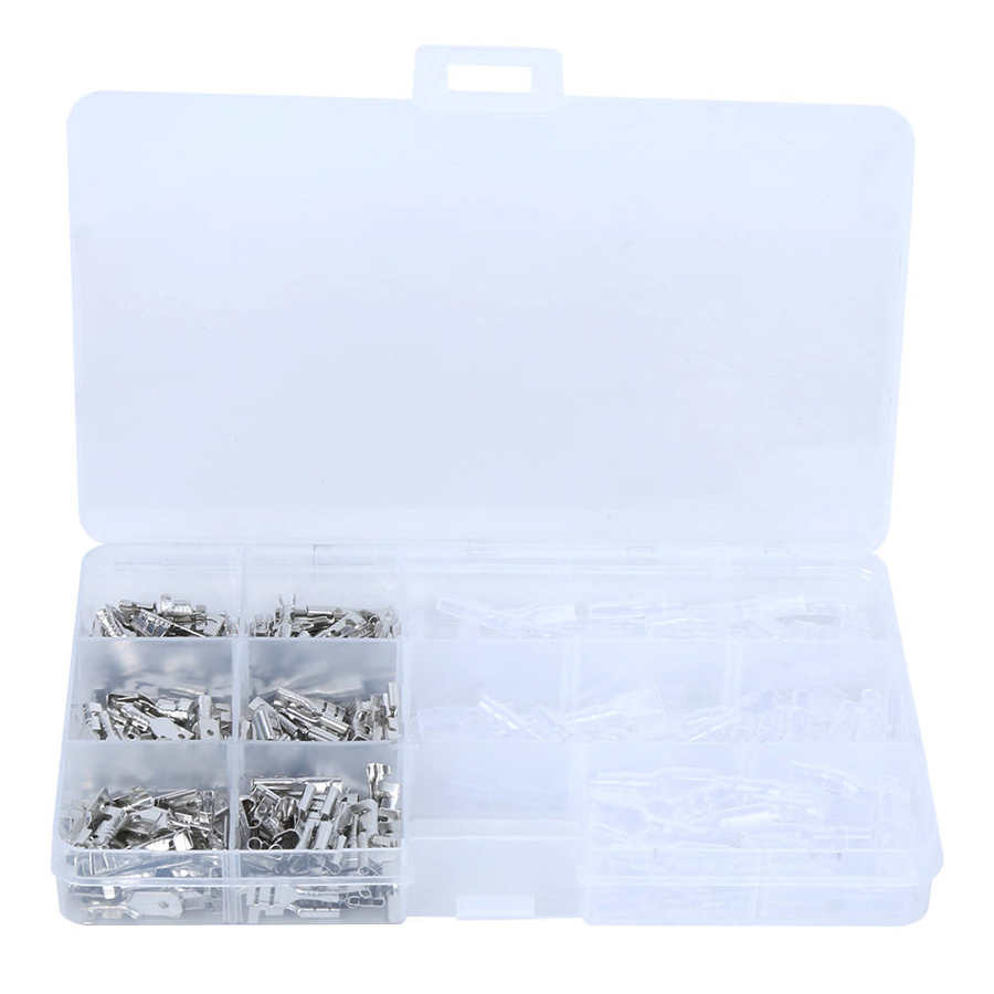270PCS Insulated Wire Cable Connector Terminal Female Kit Electrical Components