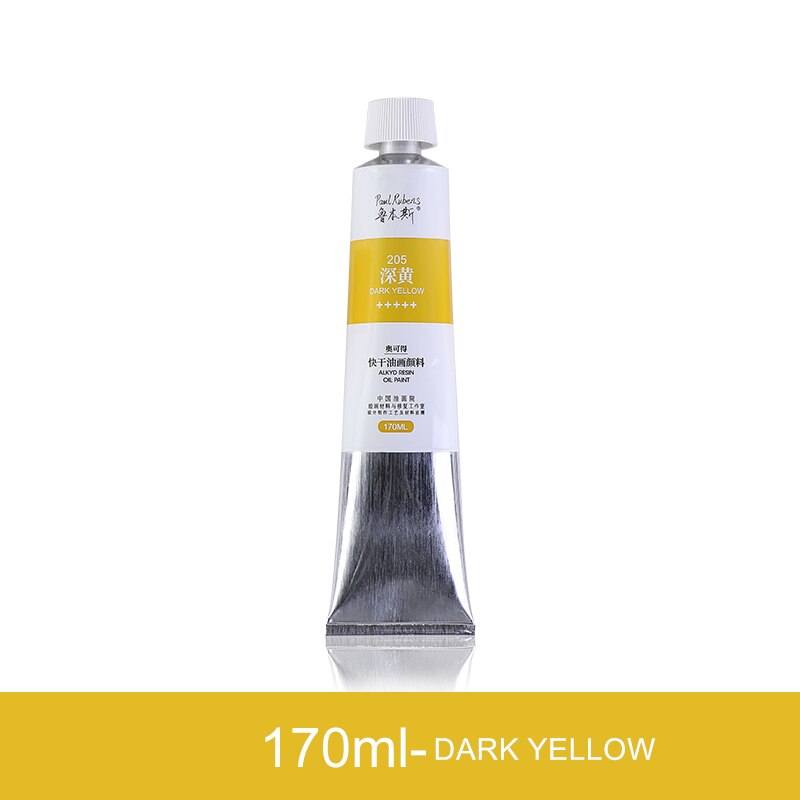 Officiële Paul Rubens Professionele Olieverf Alkyd Serie Snel Droog 170Ml Olie Canvas Pigment Voor Beginner Art Supplies: 205