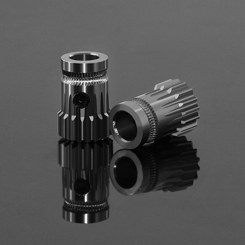 Kit d'extrudeuse de double engrenage d'entraînement de kit d'entraînement mise à niveau clonée de Btech pour l'extrudeuse pour la Mini extrudeuse de Bowden de vitesse d'imprimante de Prusa i3 3d