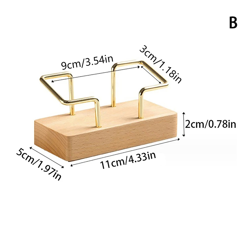 Business Card Holder Organizer Office Desk Display Stand Memo Counter Accessories Tabletop Shelf Home Wooden Card Holder Storage: plum