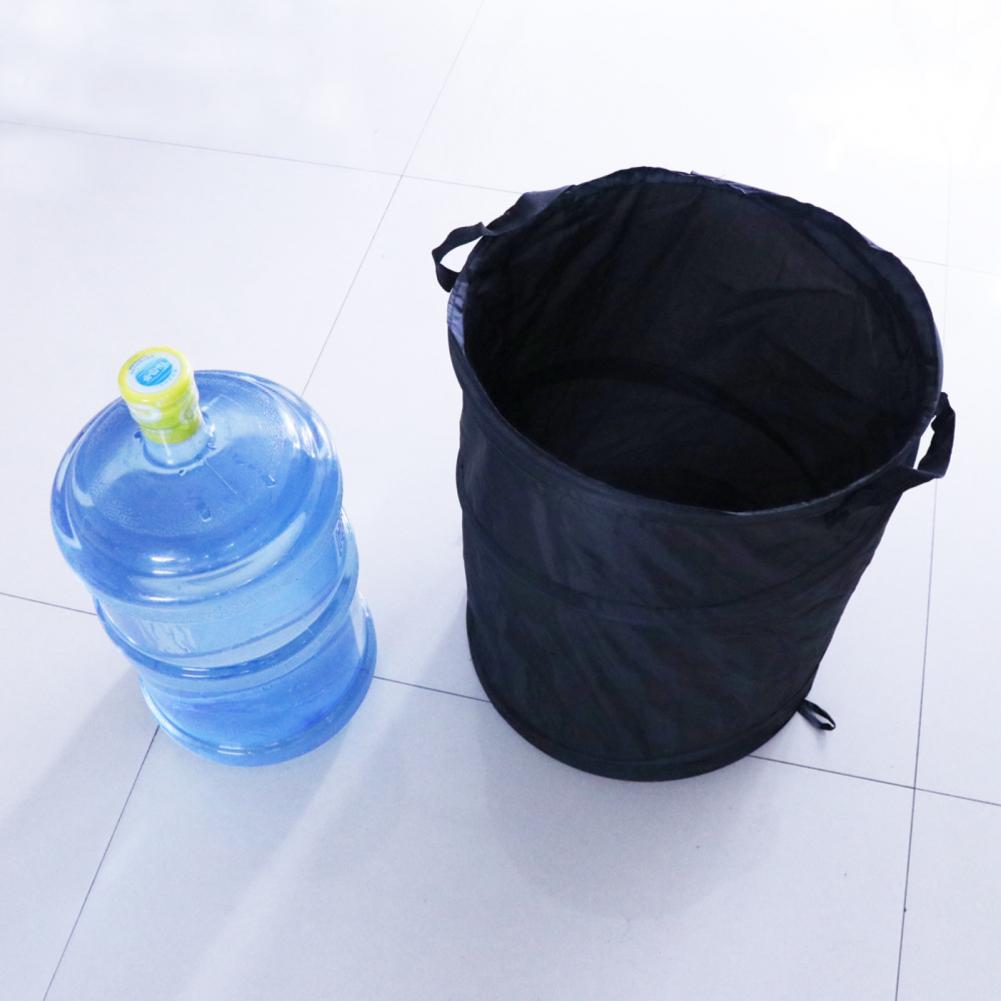 Car Trash Bin Garbage Bag Foldable Vehicle Litter Storage Can Box for Camping 40cm x 40cm x 50cm