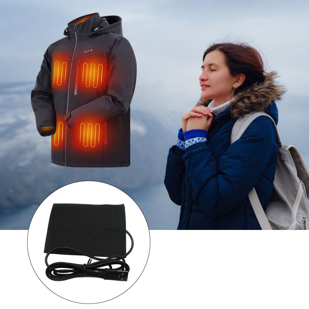 Electric Heating Pads Clothes Heating Pad Winter Heated Jacket Waist Belly Warming Mat Heater Heat Pads