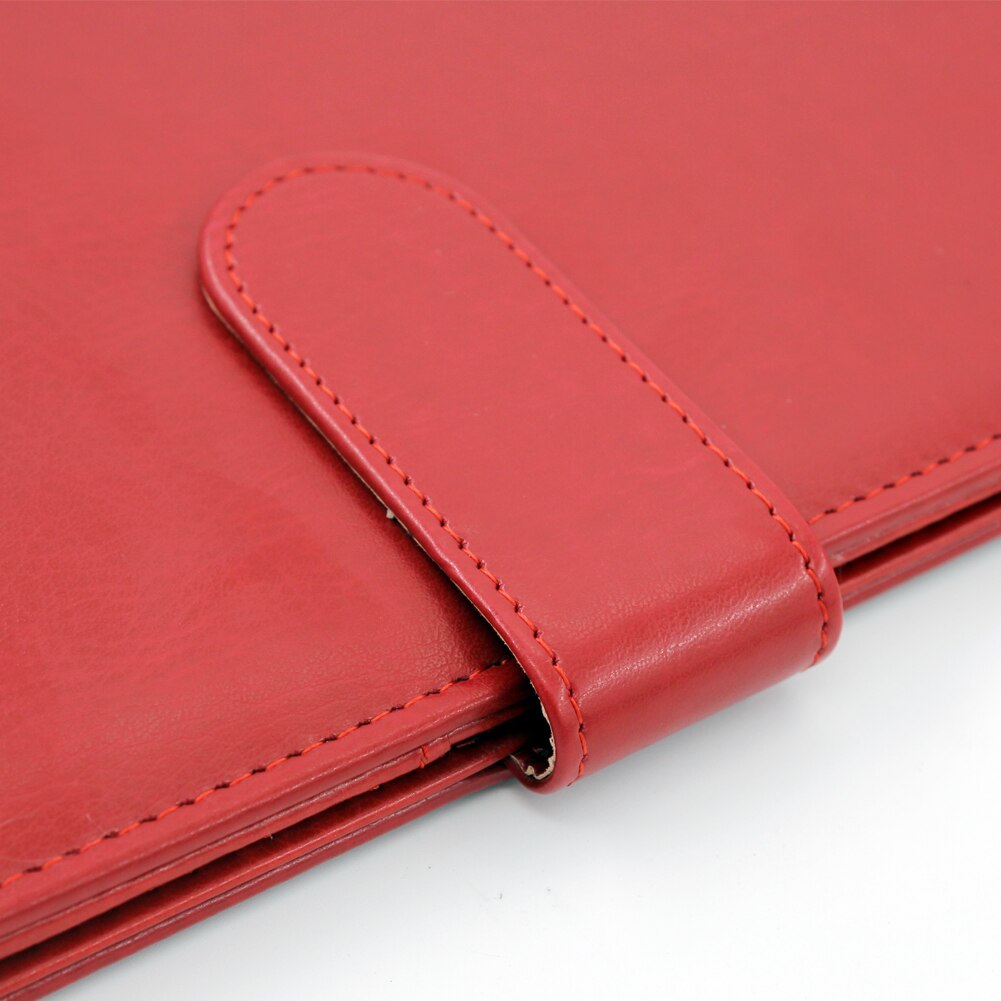A4 Clipboard Folder, File Clipboard with Pen Holder, PU Leather Document Clipboard with Storage Organiser