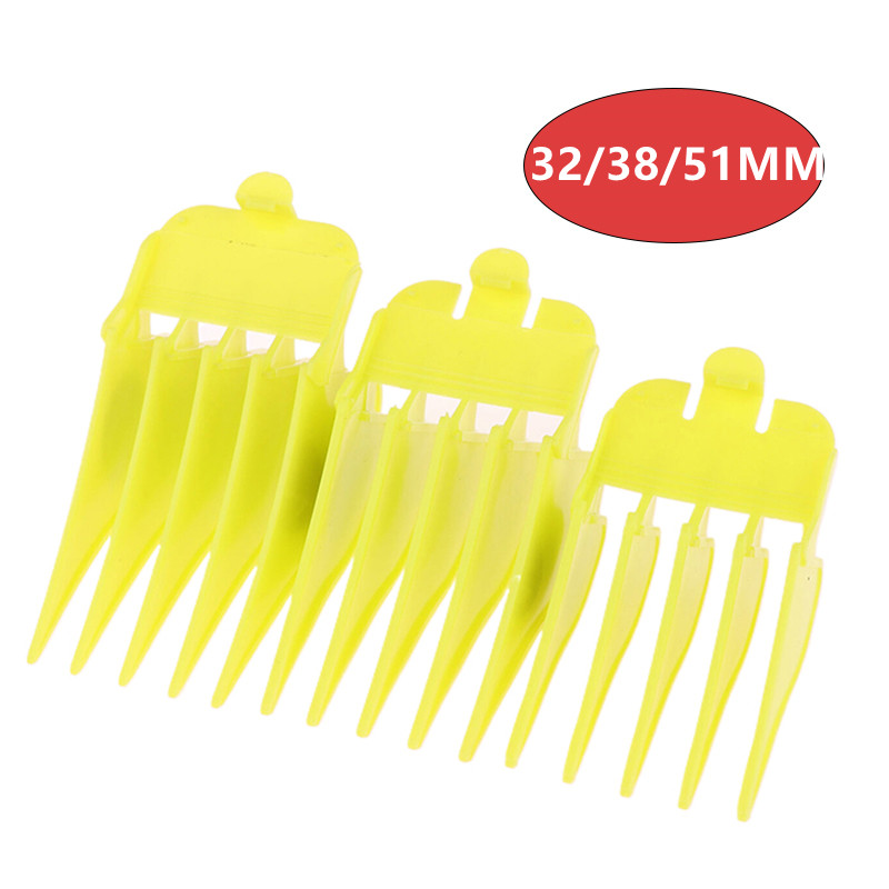 Peine de límite de tamaño grande, 32/38/51MM, protectores para cortadora de pelo, barbería, guía de corte, accesorios para cortadora, 1 ud.