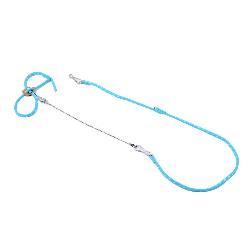 Lindo ajustable rata ratón arnés para Hamster cuerda mascota hámster correas collar de guiar por rata ratón mascota al aire libre suministros