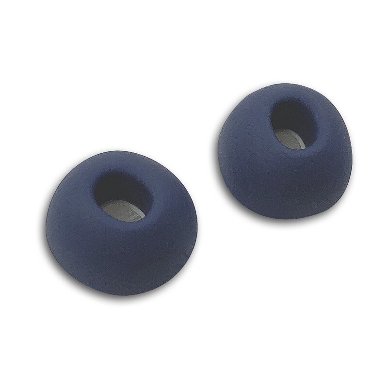 2 sztuk/1 para wkładki do uszu dla Airpods Pro 3 bezprzewodowe słuchawki Bluetooth silikonowe nauszniki etui na słuchawki Earpads Eartips dla Airpods3: 10 Navy blue M