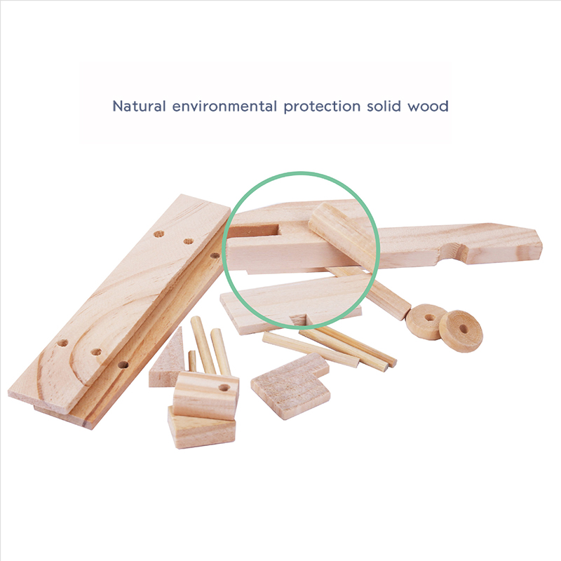 Four-in-one wooden DIY vehicle set Boy and girl Ma... – Vicedeal