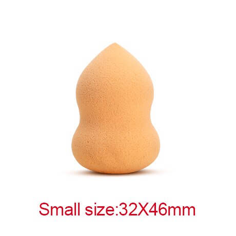 Cocute Makeup Sponge Beauty Cosmetic Puff Foundation Facial Makeup Soft Powder Puff Make Up Sponge: Small Orange