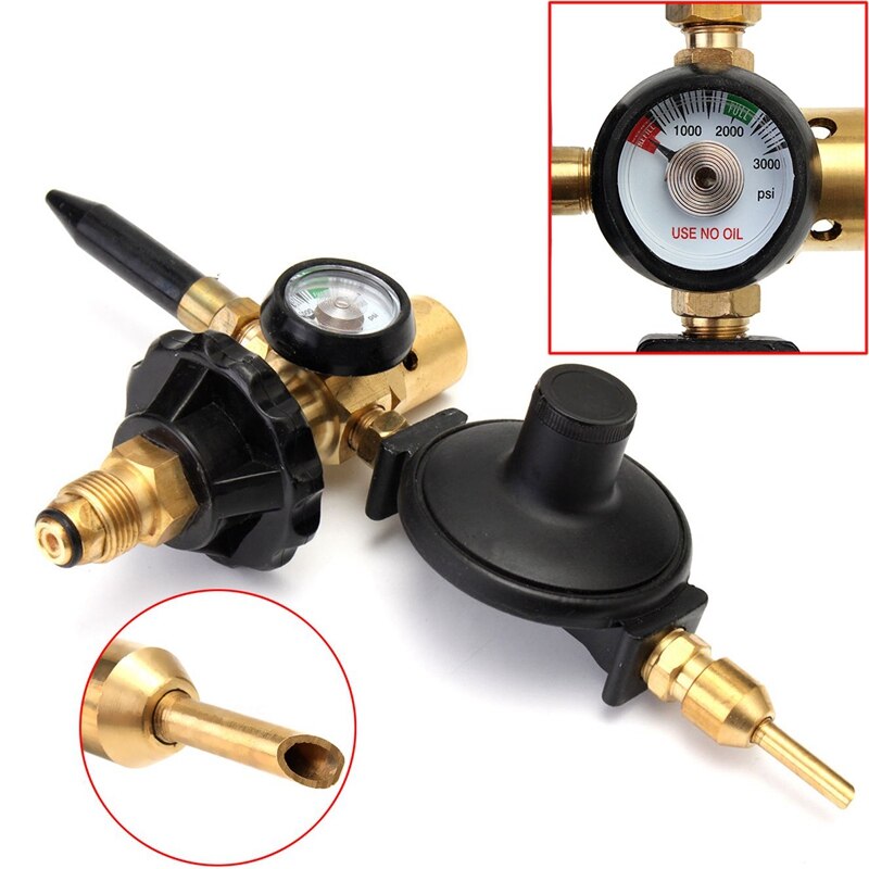 Balloon Inflator Dual Mylar And Latex Balloon Filler Valve(With Auto Foil Balloon Shut Off Valve)Pkg/1