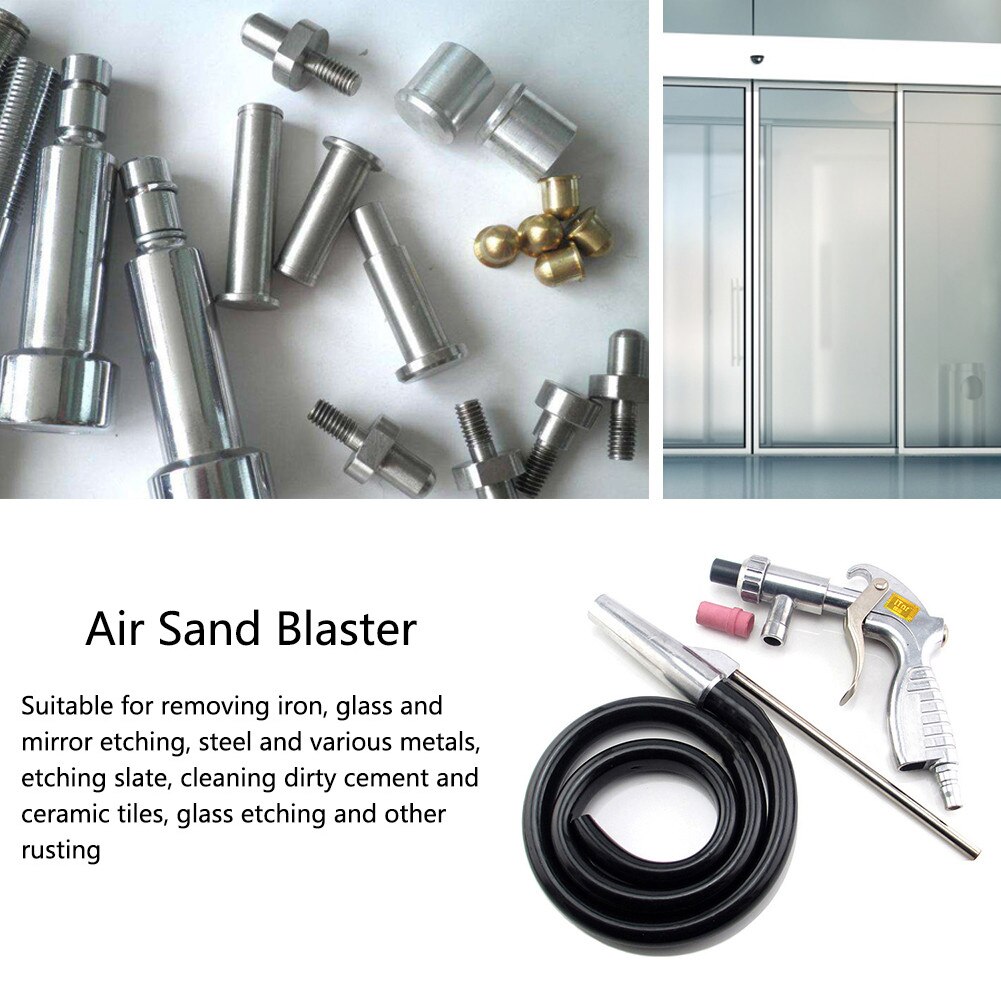 Big Mouth Air Sand Blaster Sandblasting Gun/Spraying/Engraving Marble Gun/Sandblasting Machine Derusting Glass Frosted Tool