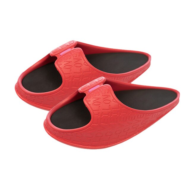 Cellulite Massager Sneakers for Losing Weight Shoes Foot Massager for Body Slimming Leg Massager Cellulite Shoes Calf Massage: red / 35-37