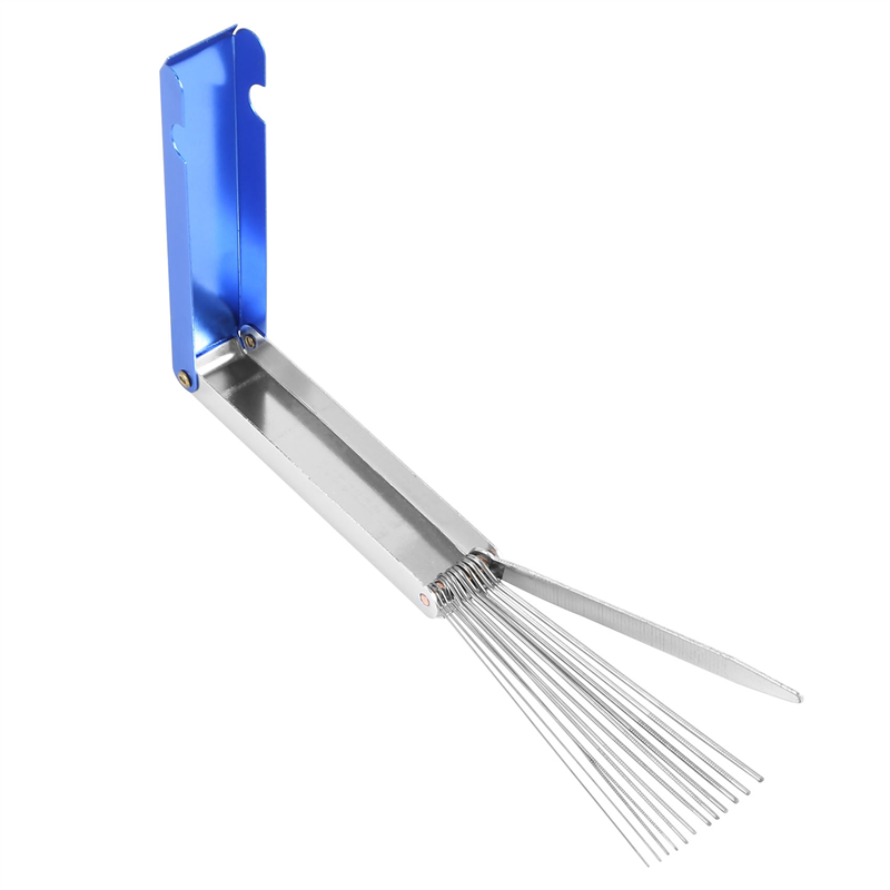 B84B-Carburadores limpiador de chorro de suciedad de carbono, juego de 13 cables de limpieza finos y buenos + 50 agujas de limpieza + herramienta de 25 cepillos de nailon
