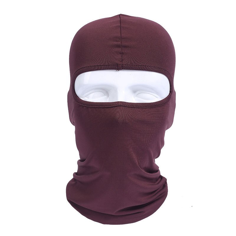 Riding Cycling Full Face Mask Neck Protecting Outdoor Balaclava Full Face Mask Ultra Thin Breathable Windproof