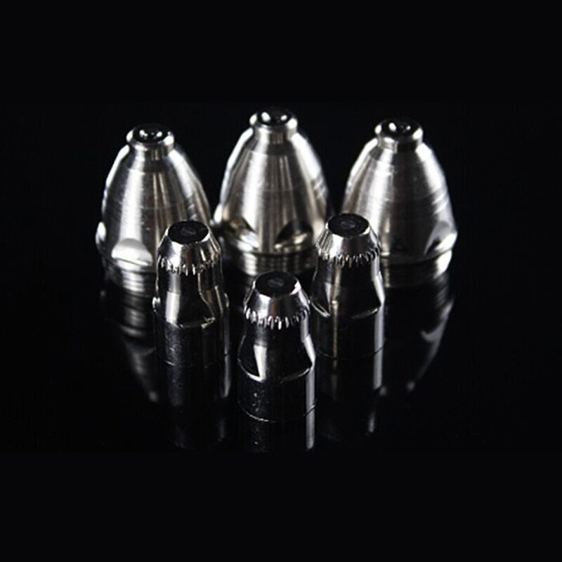 P80 Inverte Plasma Cutter Cutting Plasma Consumable Cutting Torch Accessories Nozzle Tips Electrode Cnc 100Pk