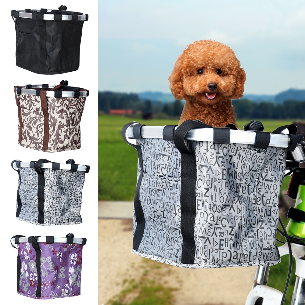 Huisdieren Fiets Mand Puppy Kat Waterdichte Seat Fiets Mand Voor Verwijderbare Fietsmand Carrier Bag Afneembare Fietsen Accessoires